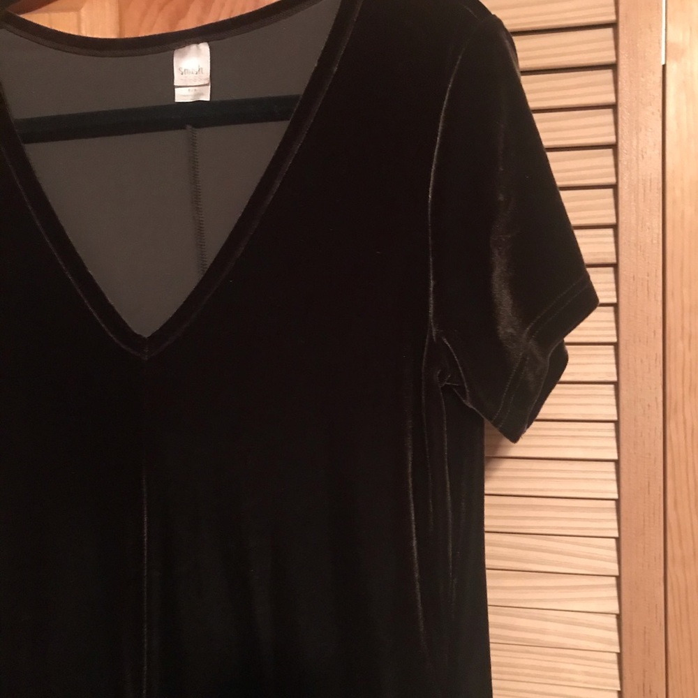 Smash + Tess Velvet Holiday Sunday romper